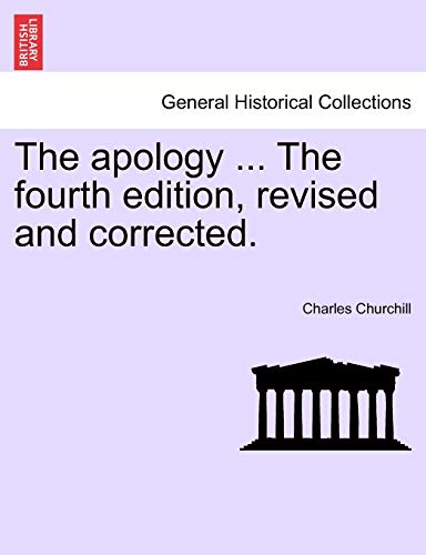 The apology ... The fourth edition, revised and corrected.