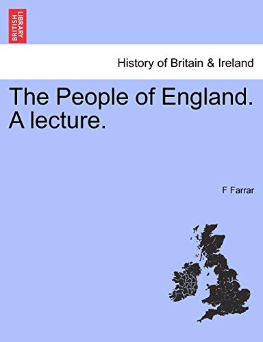 The People of England. A lecture.