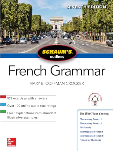 Mary Crocker - Schaum's Outline of French Grammar, Seventh Edition image 1
