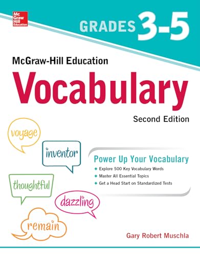 Gary Muschla - McGraw-Hill Education Vocabulary Grades 3-5, Second Edi image 1