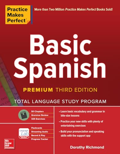 Dorothy Richmond - Practice Makes Perfect: Basic Spanish, Premium Thir image 1