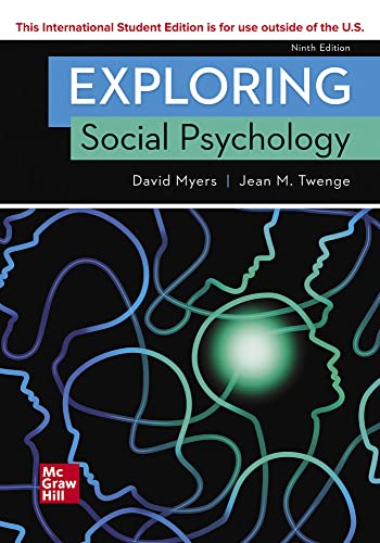 David Myers - ISE Exploring Social Psychology - Paperback image 1