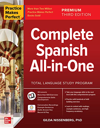 Gilda Nissenberg - Practice Makes Perfect: Complete Spanish All-in-One image 1