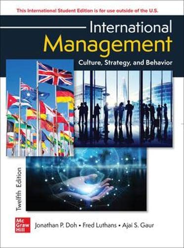 Jonathan Doh - International Management: Culture Strategy and Behavior image 1