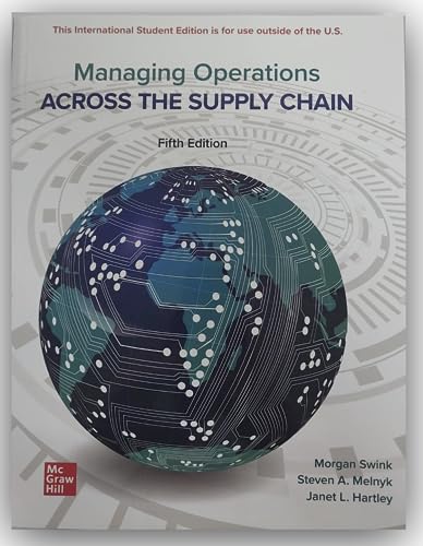 Janet L. Hartley - Managing Operations Across The Supply Chain ISE - P image 1