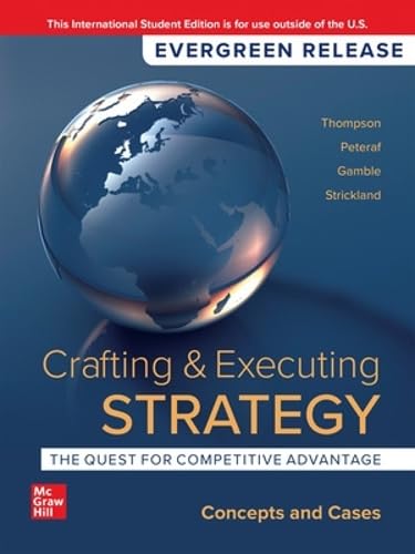 A. Strickland - Crafting & Executing Strategy: The Quest for Competiti image 1