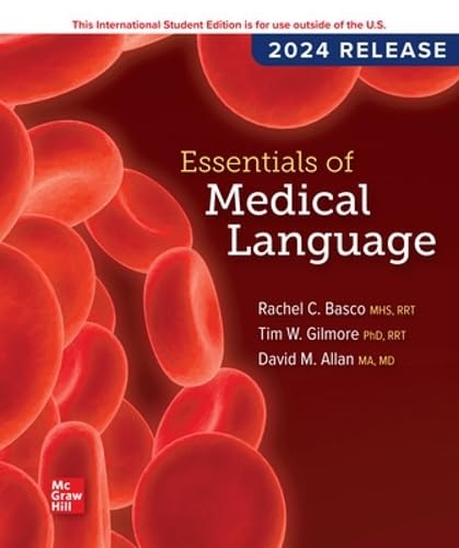 Rachel Basco - Essentials of Medical Language: 2024 Release ISE - Pape image 1