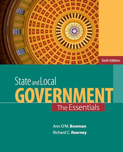 Richard C. Kearney - State and Local Government : The Essentials - Pap image 1
