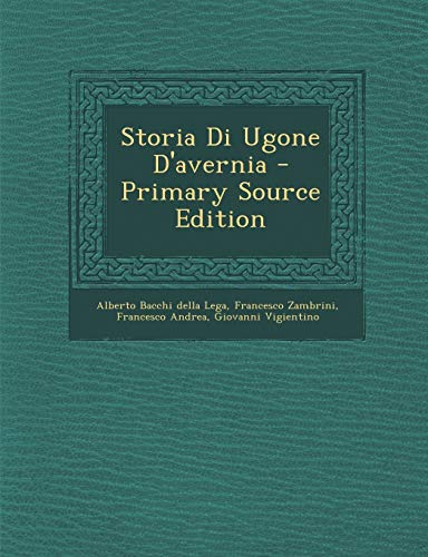 Storia Di Ugone D'avernia