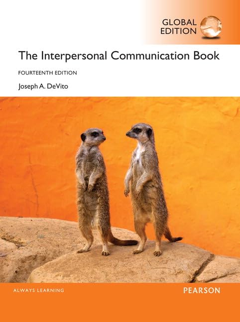 Joseph A. DeVito - Interpersonal Communication Book, Global Edition - image 1