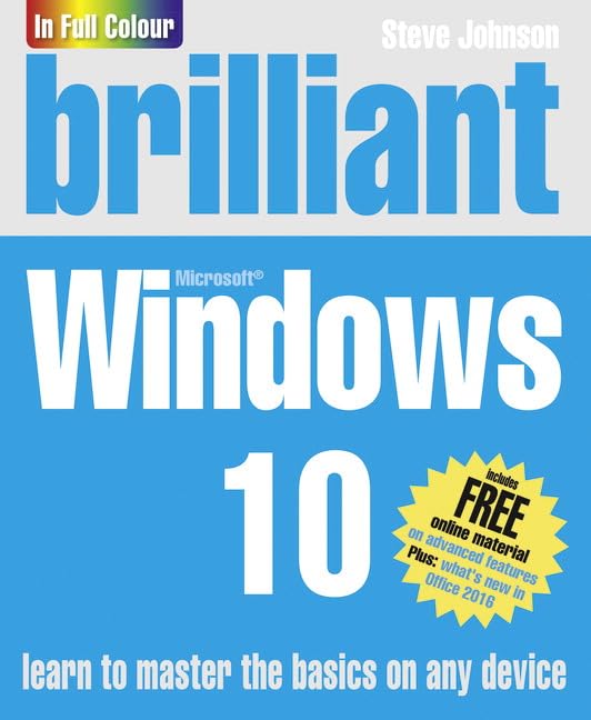 Steve Johnson - Brilliant Windows 10 - Paperback image 1