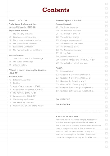 Rob Bircher - Revise Edexcel GCSE (9-1) History Anglo-Saxon and Norman image 2