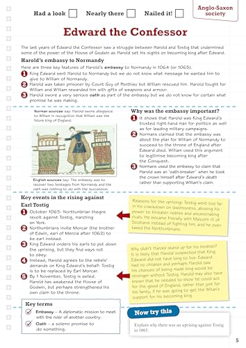 Rob Bircher - Revise Edexcel GCSE (9-1) History Anglo-Saxon and Norman image 7