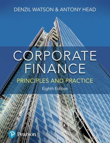 Denzil Watson - Corporate Finance : Principles and Practice - Paperbac image 1