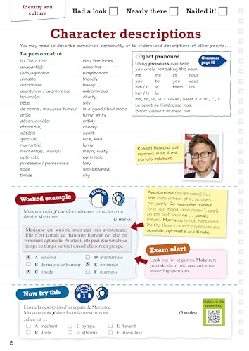 Stuart Glover - Pearson Edexcel GCSE (9-1) French Revision Guide Secon image 5