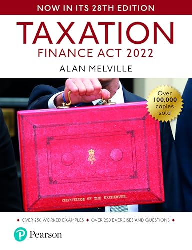 Alan Melville - Taxation Finance Act 2022 - Paperback image 1