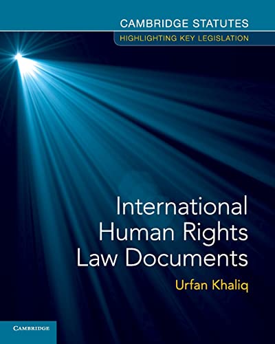 International Human Rights Law Documents - Paperback image 1