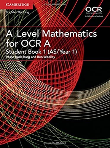 Ben Woolley - A Level Mathematics for OCR Student Book 1 (AS/Year 1) - image 1