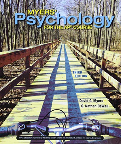 David A. Myers - Myers' Psychology for AP - Hardback image 1