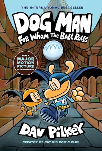 Dav Pilkey - Dog Man 7: For Whom the Ball Rolls - Hardback image 1