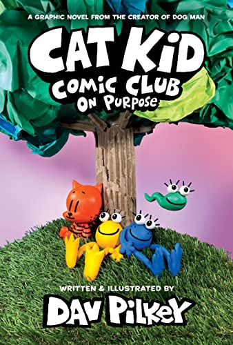 Dav Pilkey - Cat Kid Comic Club: On Purpose: A Graphic Novel (Cat Kid image 1