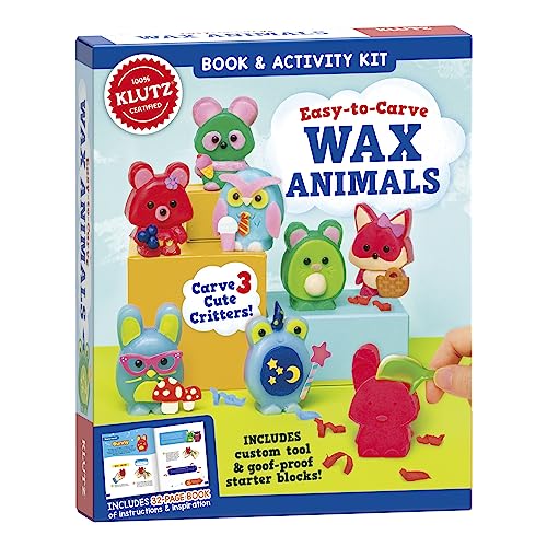 Editors of Klutz - Easy-to-Carve Wax Animals - Mixed Media image 1