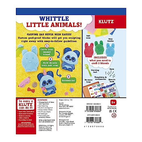 Editors of Klutz - Easy-to-Carve Wax Animals - Mixed Media image 8
