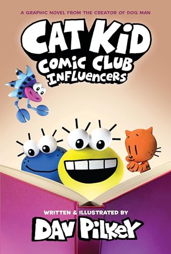 Dav Pilkey - Cat Kid Comic Club 5: Influencers: from the creator of Do image 1