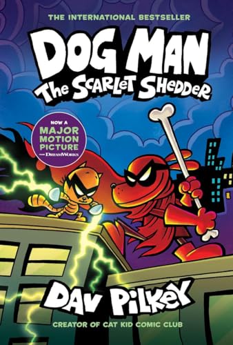 Dav Pilkey - Dog Man 12: The Scarlet Shedder - Hardback image 1