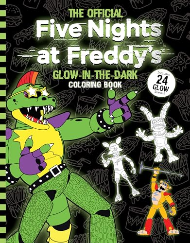 Scott Cawthon - Five Nights at Freddy's Glow in the Dark Coloring image 1