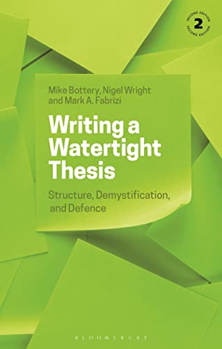 Mark A. Fabrizi - Writing a Watertight Thesis : Structure, Demystifica image 1
