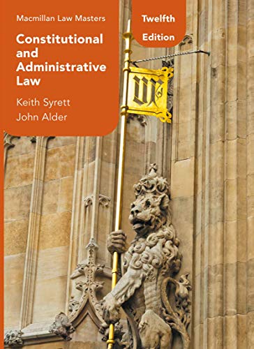 John Alder - Constitutional and Administrative Law - Paperback image 1