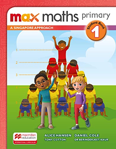 Max Maths Primary A Singapore Approach Grade 1 Student Book - Paperbac image 1