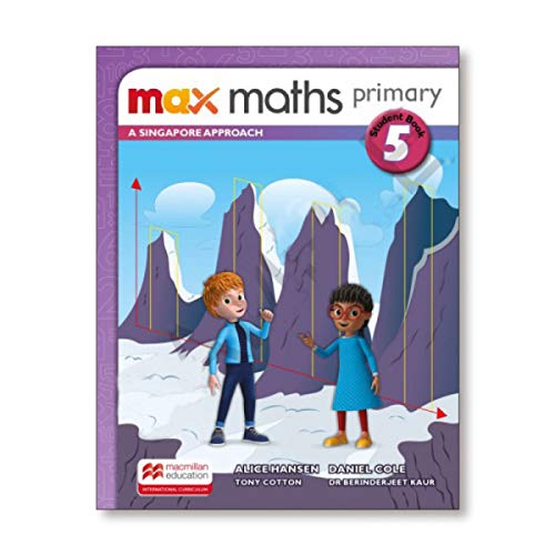 Max Maths Primary A Singapore Approach Grade 5 Student Book - Paperbac image 1