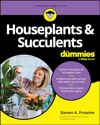 Steven A. Frowine - Houseplants & Succulents For Dummies - Paperback image 1