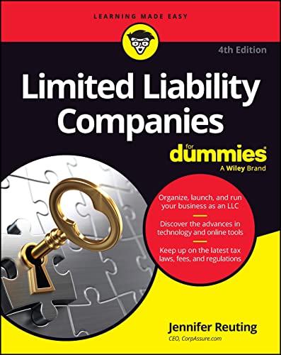 Jennifer Reuting - Limited Liability Companies For Dummies - Paperback image 1
