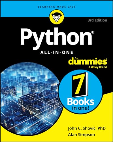 Alan Simpson - Python All-in-One For Dummies - Paperback image 1