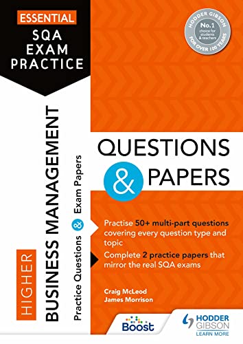 James Morrison - Essential SQA Exam Practice: Higher Business Manageme image 1