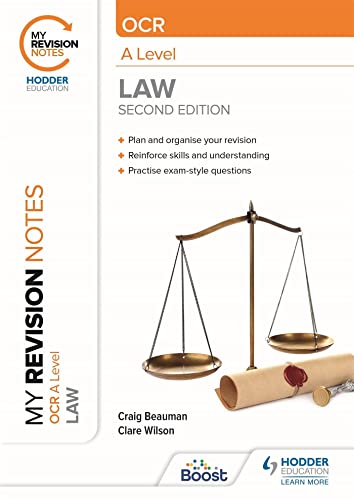 Clare Wilson - My Revision Notes: OCR A Level Law Second Edition - Pap image 1