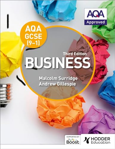 Andrew Gillespie - AQA GCSE (9-1) Business, Third Edition - Paperback image 1