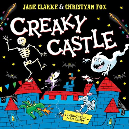 Jane Clarke - Creaky Castle : A halloween lift-the-flap book - Paperba image 1