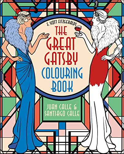 F. Scott Fitzgerald's The Great Gatsby Colouring Book - Paperback image 1