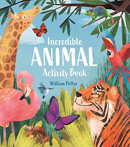 William Potter - Incredible Animal Activity Book - Paperback image 1