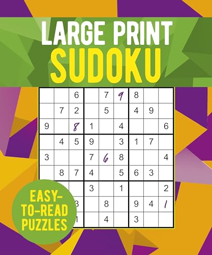 Eric Saunders - Large Print Sudoku : Over 250 Easy-to-Read Puzzles - P image 1