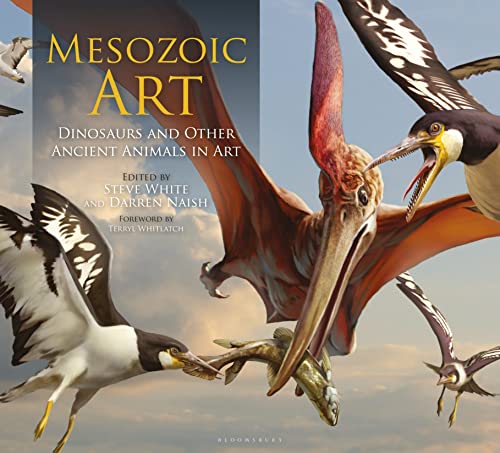 Mesozoic Art : Dinosaurs and Other Ancient Animals in Art - Hardback image 1