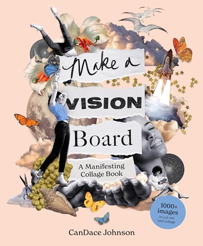 CanDace Johnson - Make a Vision Board : A Manifesting Collage Book - P image 1