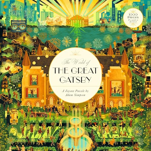 Kirk Curnutt - World of The Great Gatsby : A 1000-piece puzzle by Adam