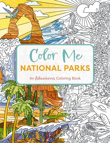 Editors of Cider Mil - Color Me National Parks : An Adventurous Colori image 1