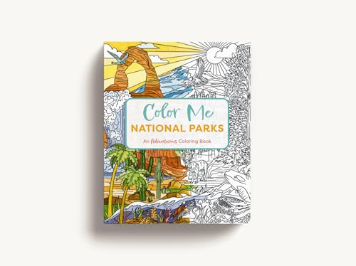 Editors of Cider Mil - Color Me National Parks : An Adventurous Colori image 2