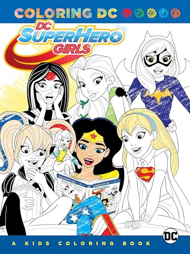 Various - DC Super Hero Girls A Kids Coloring Book - Paperback image 1
